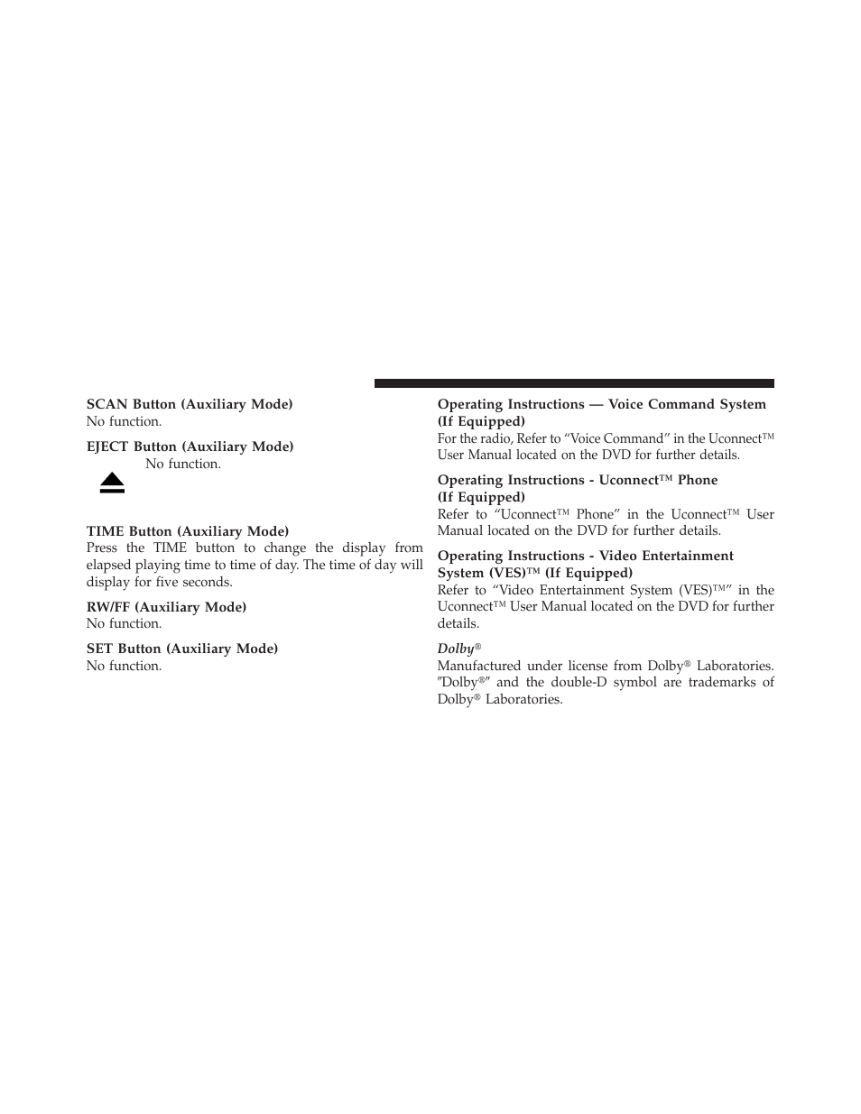 Dodge 2011 Caliber User Manual | Page 232 / 486