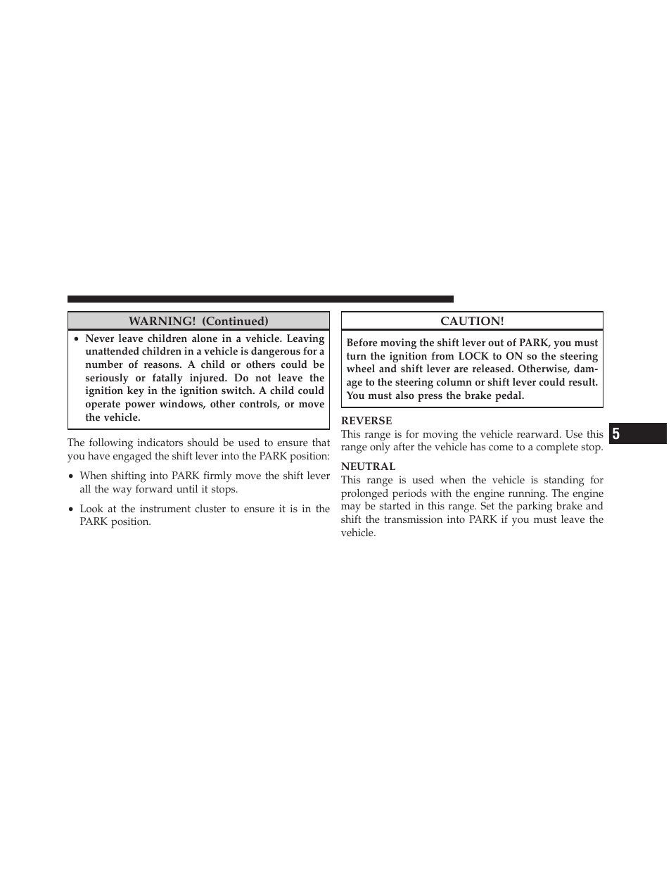 Dodge 2011 Caliber User Manual | Page 303 / 486