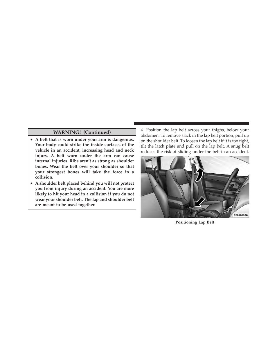 Dodge 2011 Caliber User Manual | Page 46 / 486