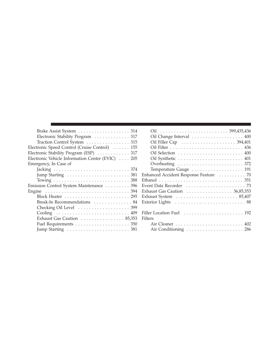 Dodge 2011 Caliber User Manual | Page 472 / 486