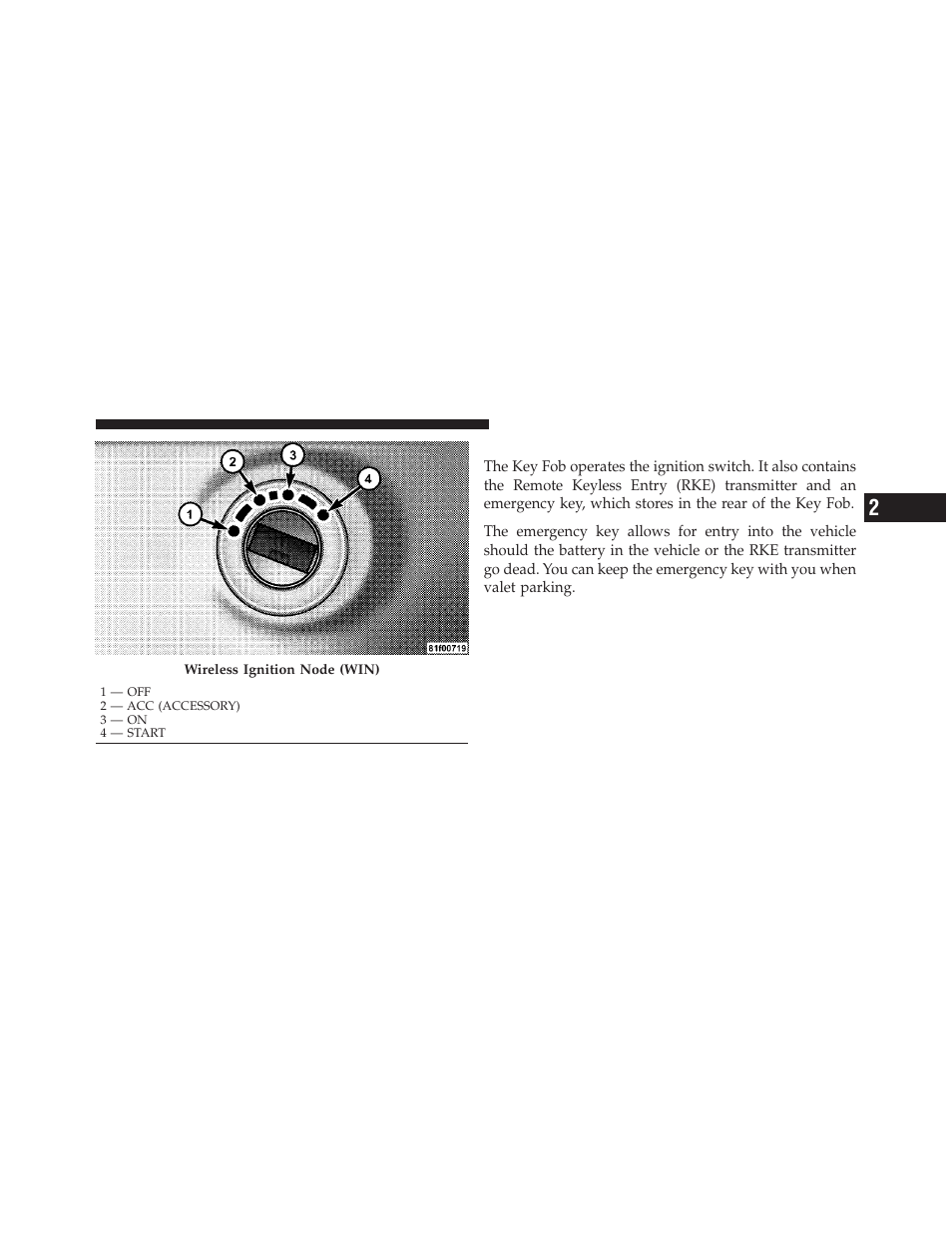 Key fob | Dodge 2010 Ram User Manual | Page 14 / 608