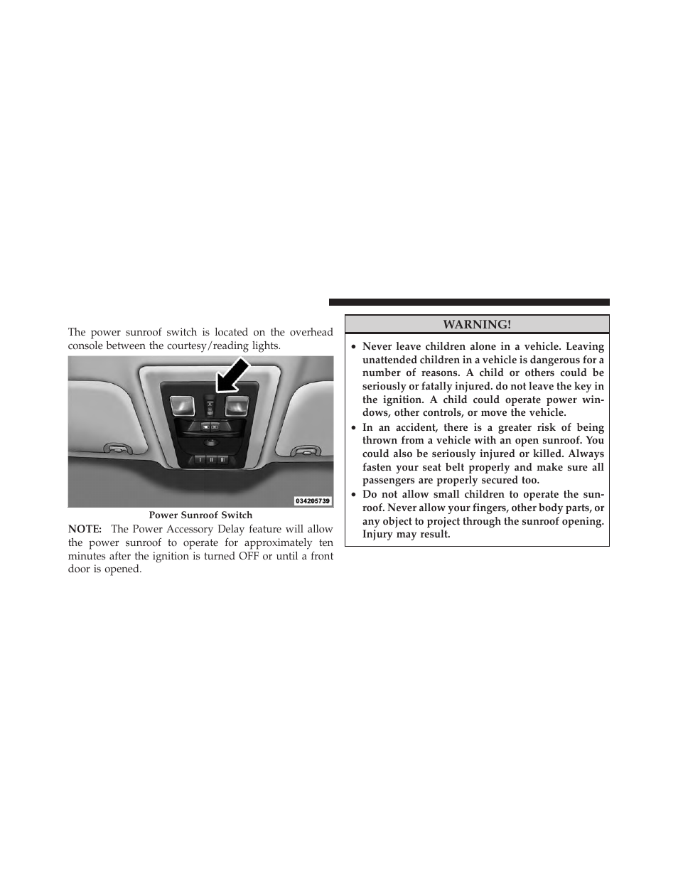 Power sunroof — if equipped | Dodge 2010 Ram User Manual | Page 153 / 608