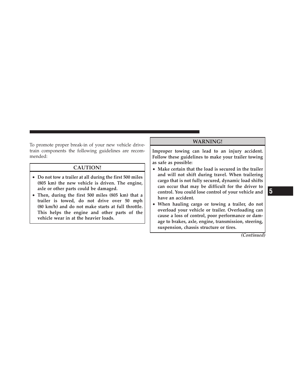 Towing requirements | Dodge 2010 Ram User Manual | Page 448 / 608