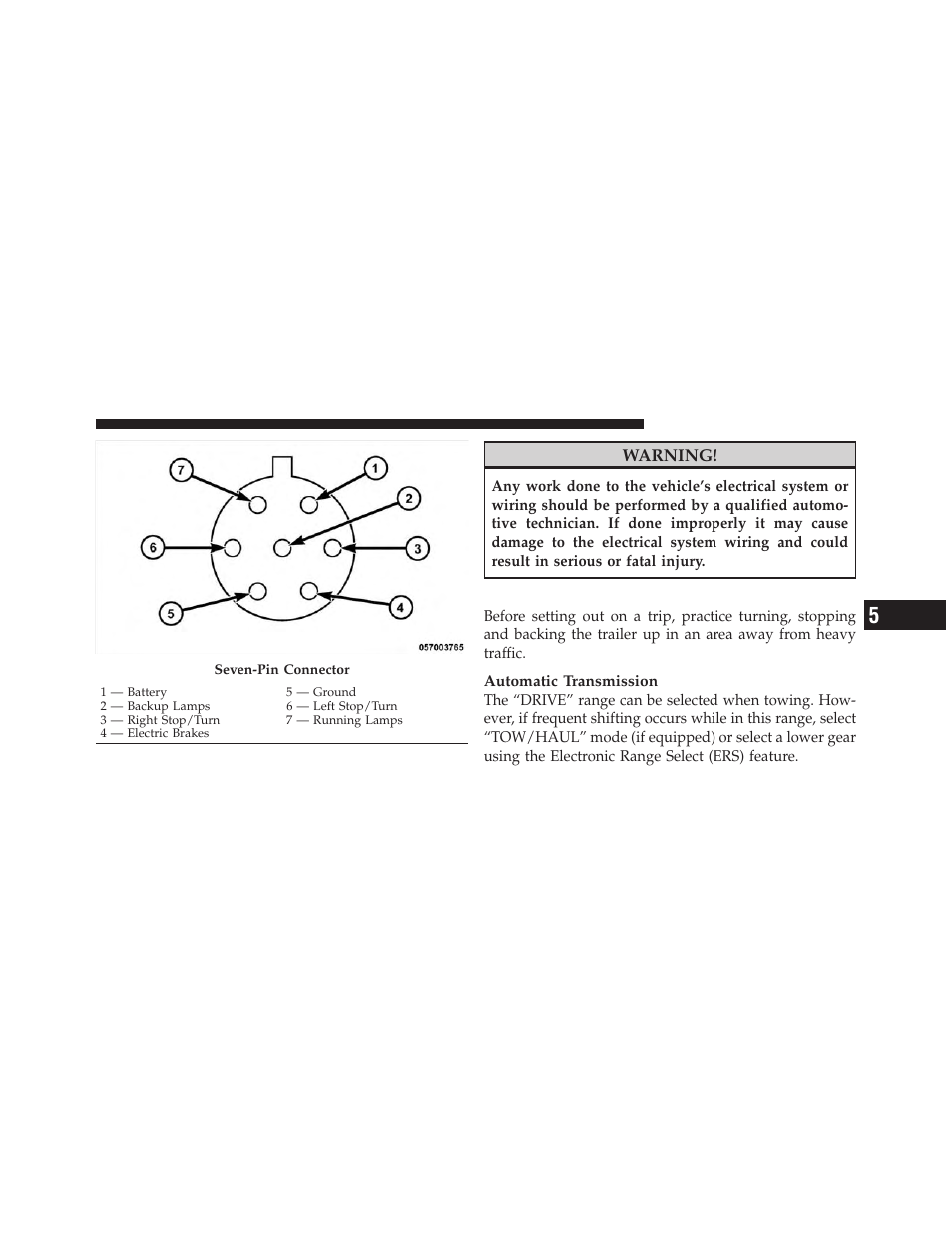 Towing tips | Dodge 2010 Ram User Manual | Page 456 / 608