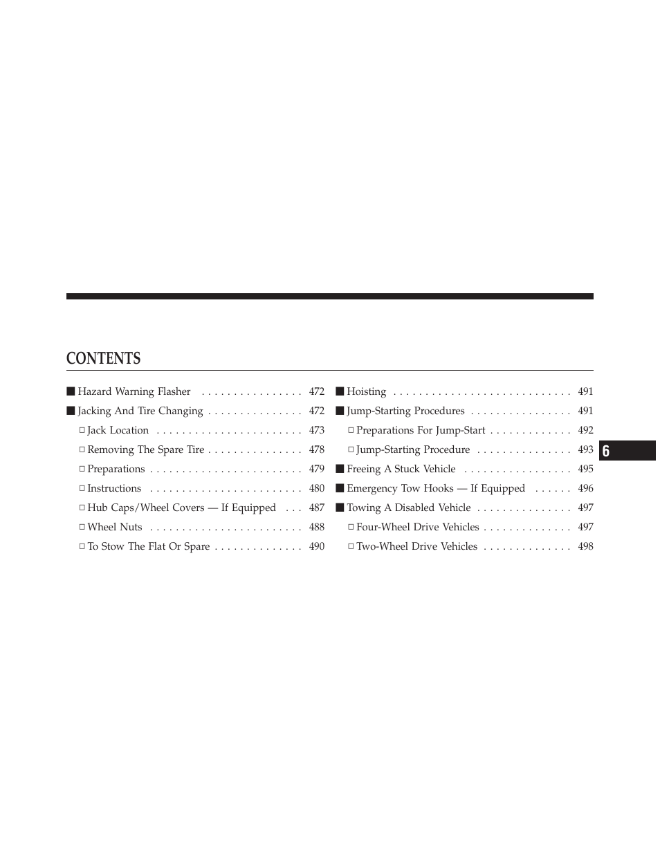 Dodge 2010 Ram User Manual | Page 472 / 608