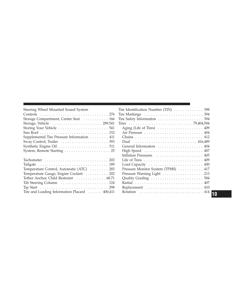 Dodge 2010 Ram User Manual | Page 604 / 608