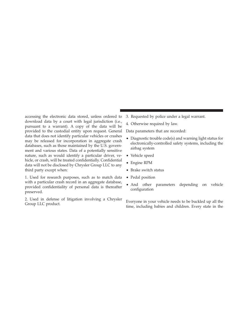 Child restraint | Dodge 2010 Ram User Manual | Page 65 / 608