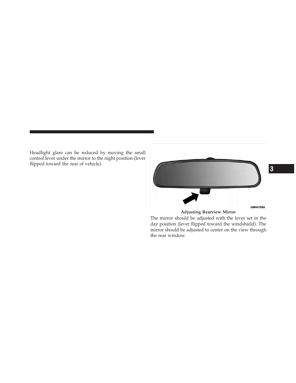 Mirrors, Inside day/night mirror | Dodge 2010 Ram User Manual | Page 88 / 608