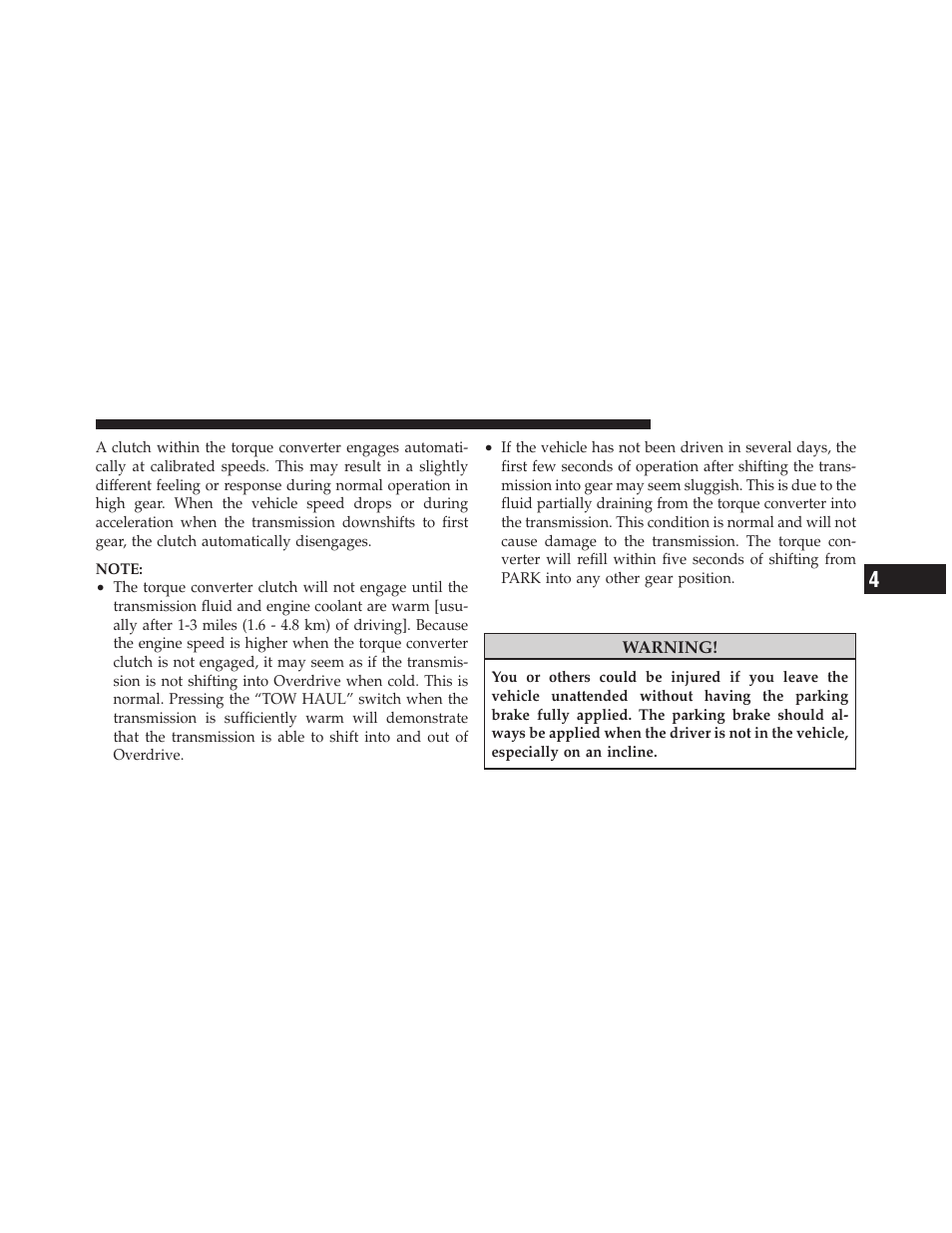 Manual transmission — if equipped | Dodge 2010 Ram Pickup 3500 Diesel User Manual | Page 58 / 147