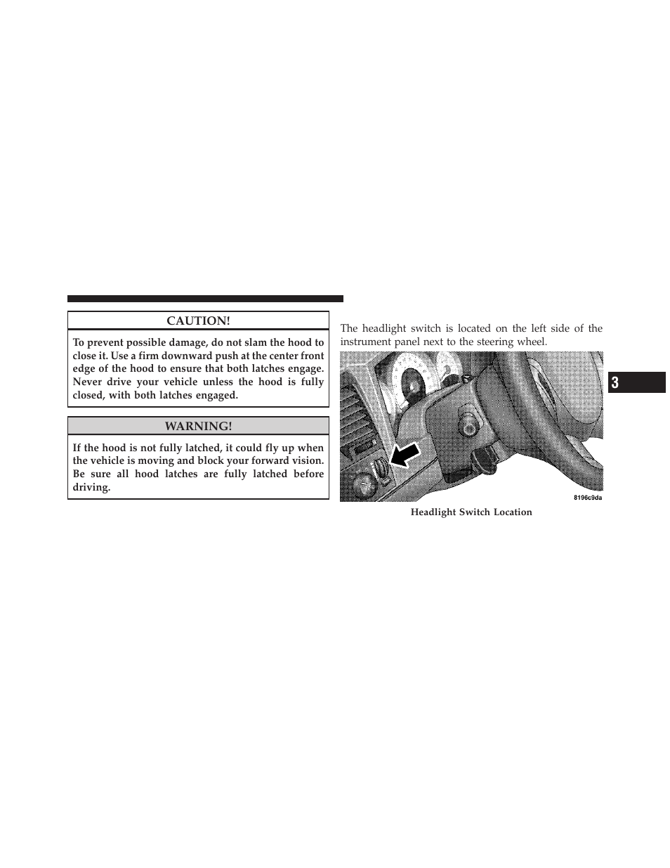 Lights | Dodge 2010 Dakota User Manual | Page 123 / 430
