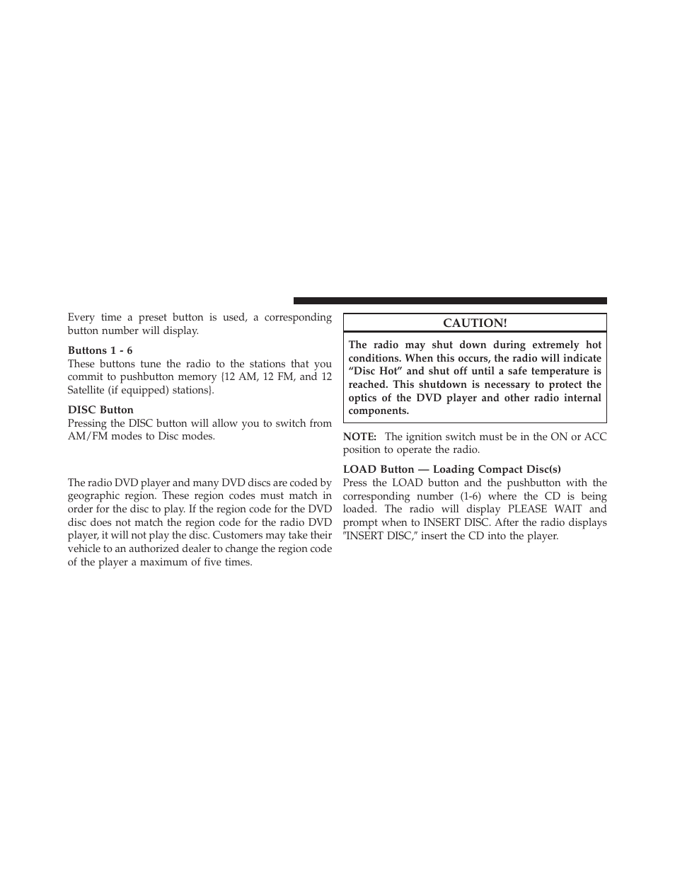 Dodge 2010 Dakota User Manual | Page 188 / 430