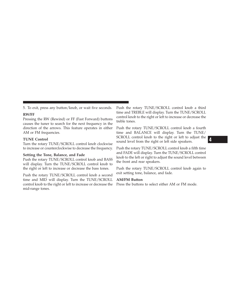 Dodge 2010 Dakota User Manual | Page 199 / 430