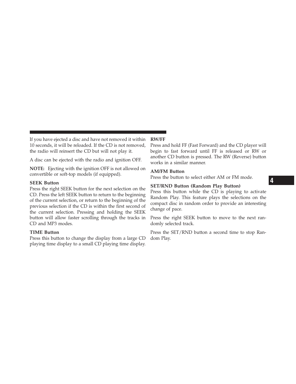 Dodge 2010 Dakota User Manual | Page 213 / 430