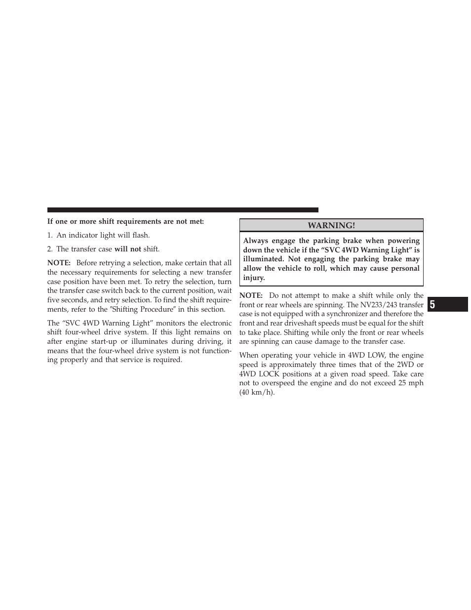 Dodge 2010 Dakota User Manual | Page 247 / 430