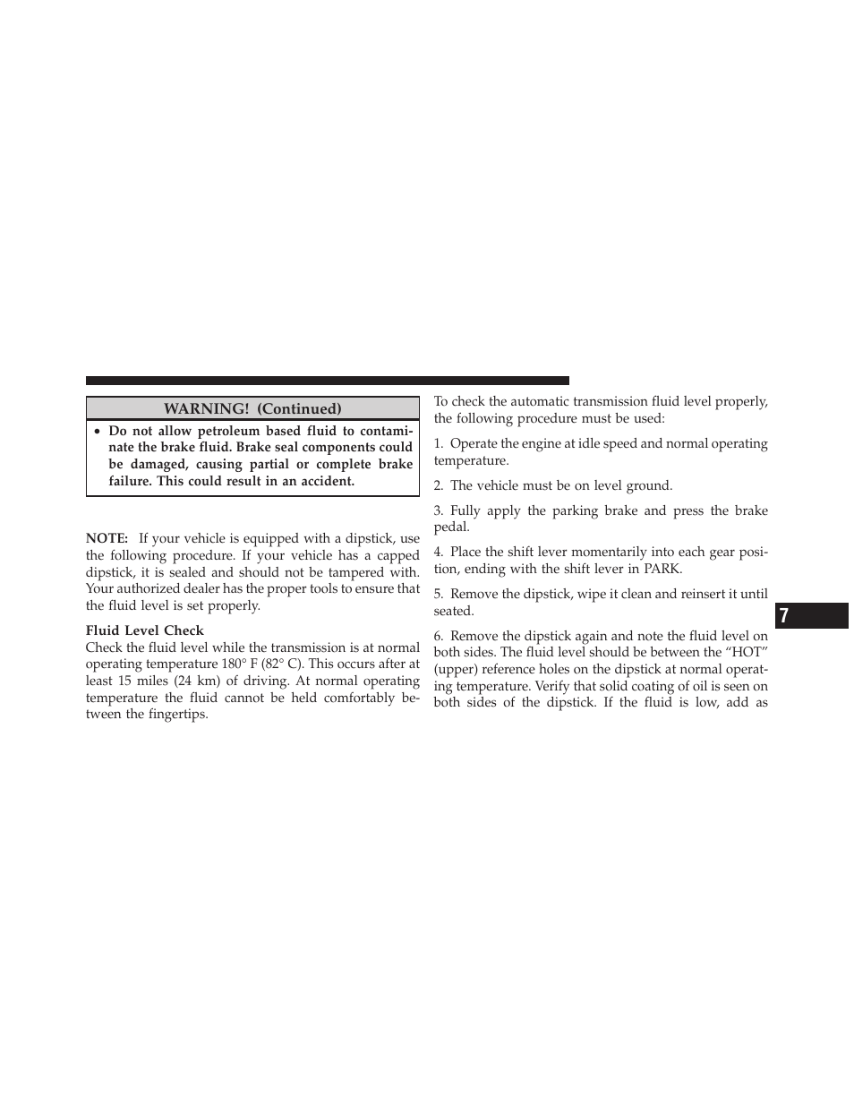 Automatic transmission | Dodge 2010 Dakota User Manual | Page 359 / 430