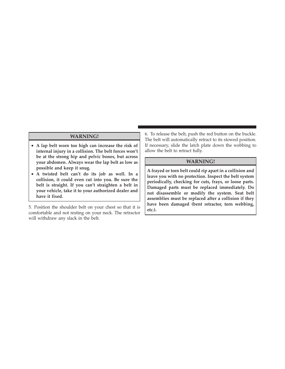 Dodge 2010 Dakota User Manual | Page 40 / 430