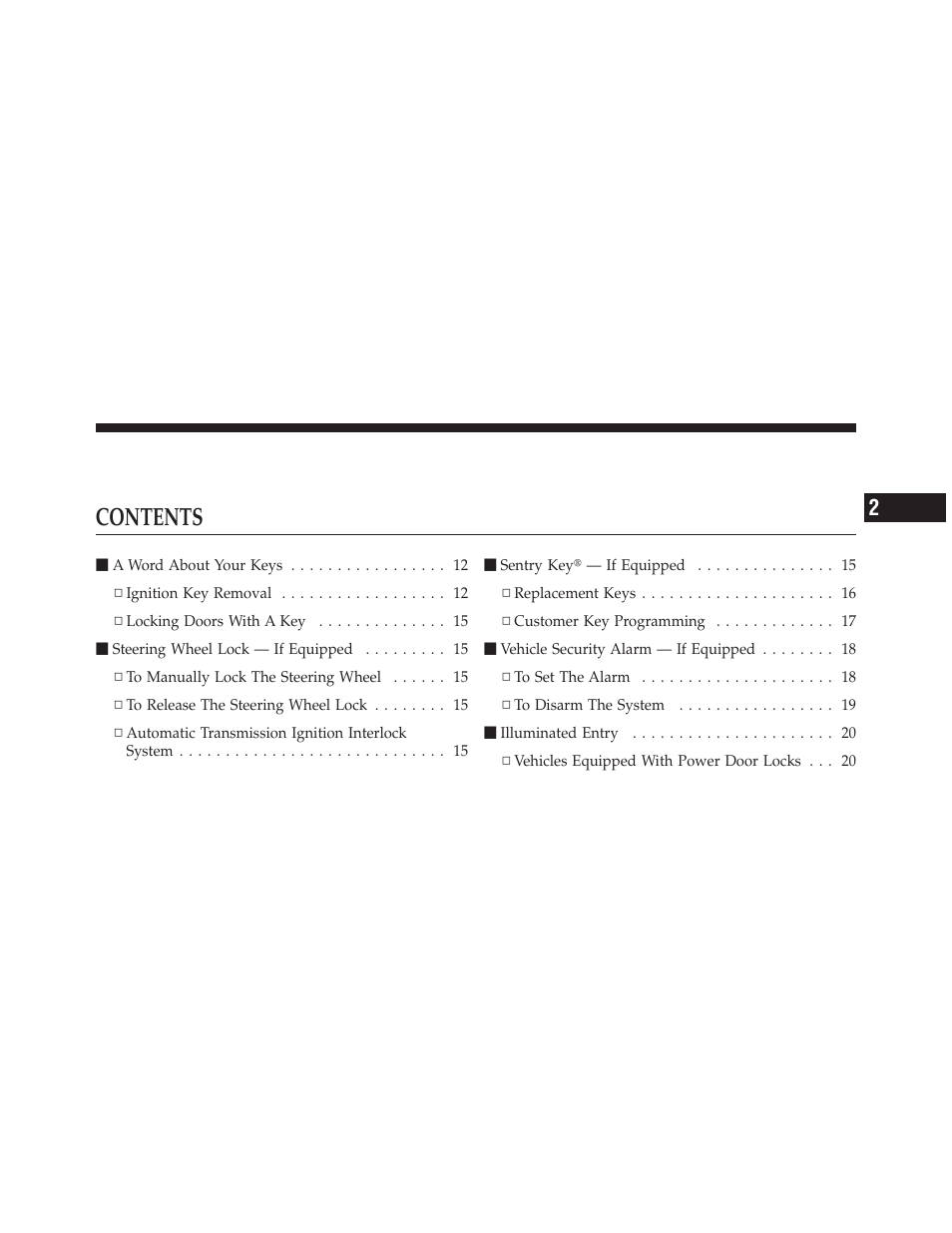 Dodge 2010 Dakota User Manual | Page 9 / 430