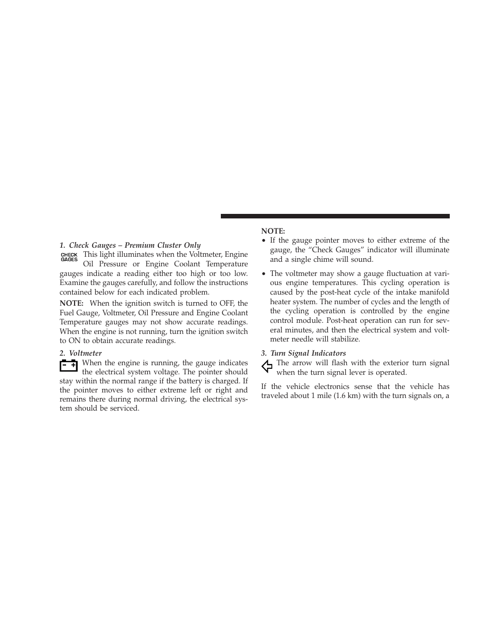 Instrument cluster description | Dodge 2009 Ram User Manual | Page 190 / 532