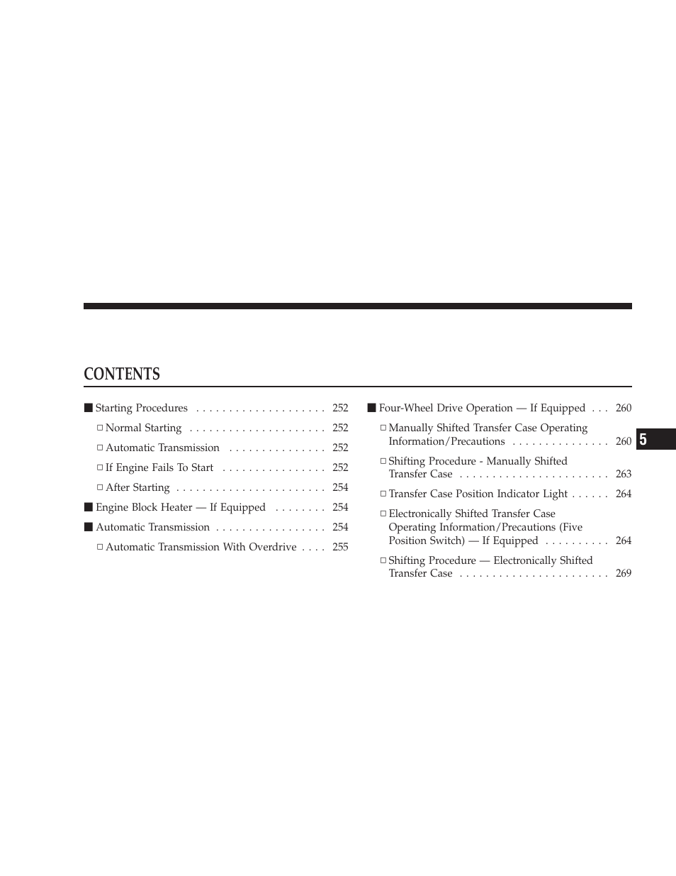 Dodge 2009 Ram User Manual | Page 249 / 532