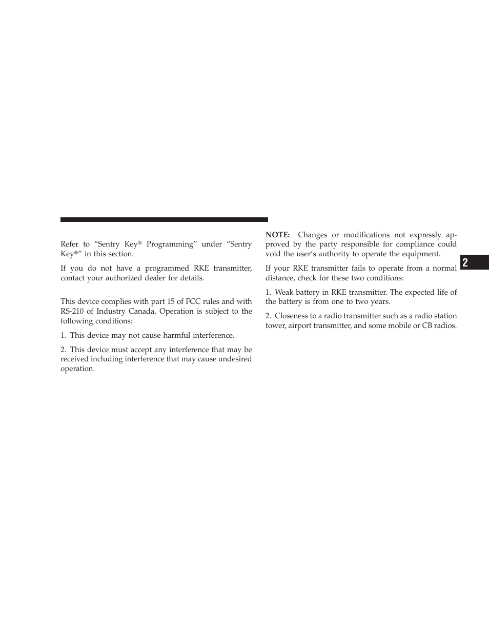 Programming additional rke transmitters, General information | Dodge 2009 Ram User Manual | Page 25 / 532