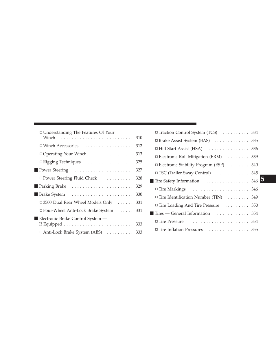 Dodge 2009 Ram User Manual | Page 251 / 532