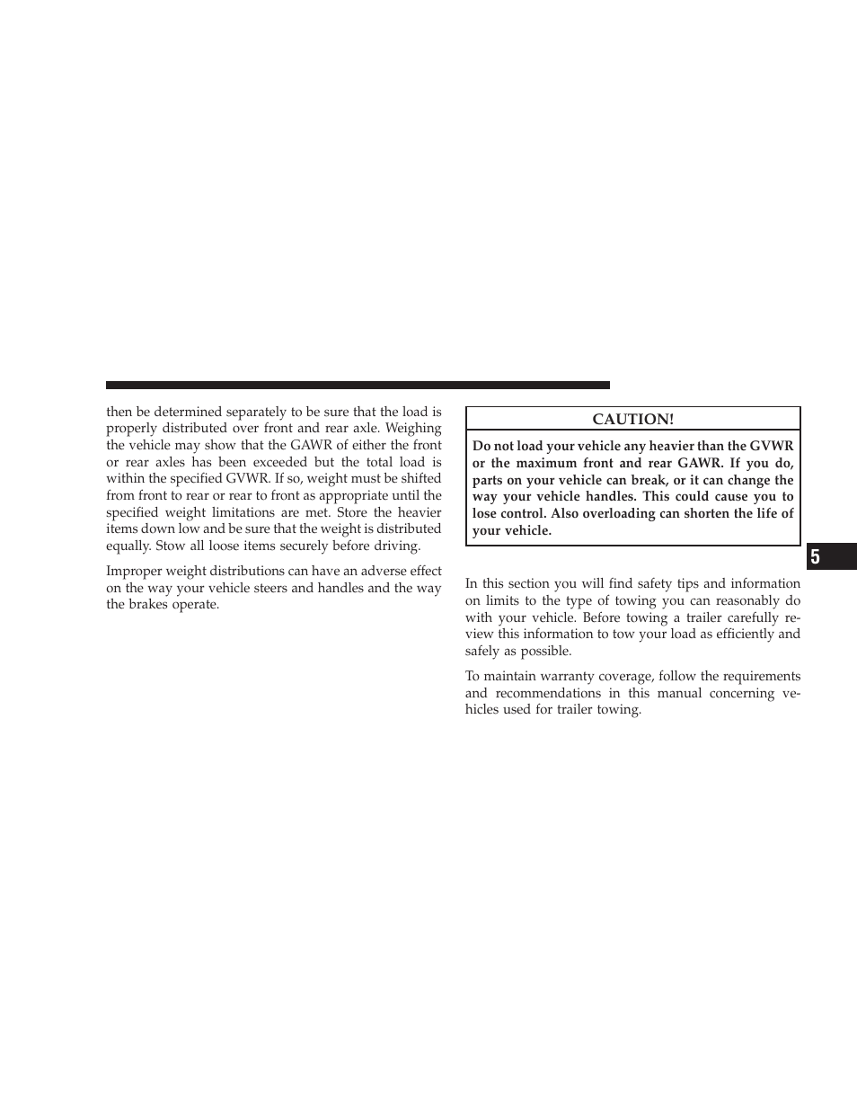 Trailer towing | Dodge 2009 Ram User Manual | Page 385 / 532