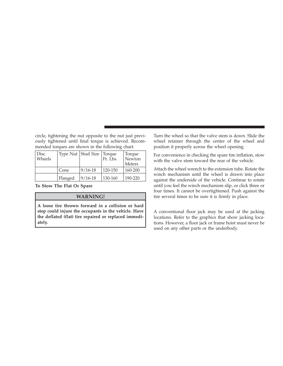 Hoisting | Dodge 2009 Ram User Manual | Page 420 / 532