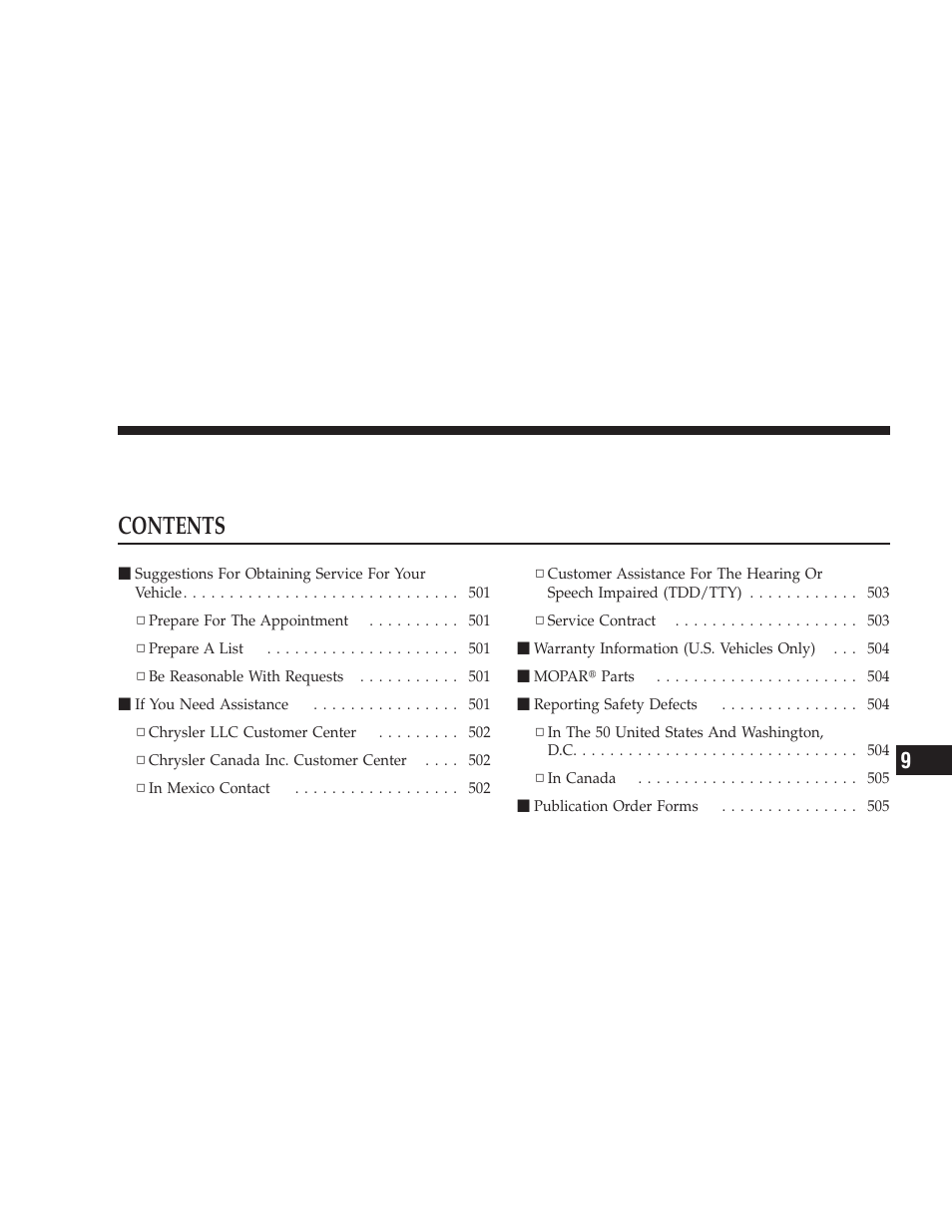 Dodge 2009 Ram User Manual | Page 501 / 532