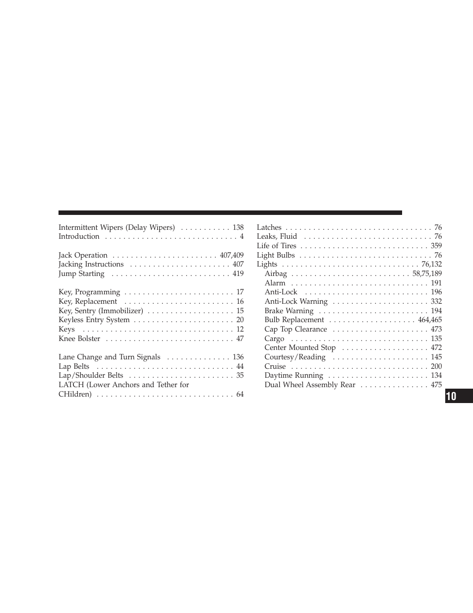 Dodge 2009 Ram User Manual | Page 519 / 532