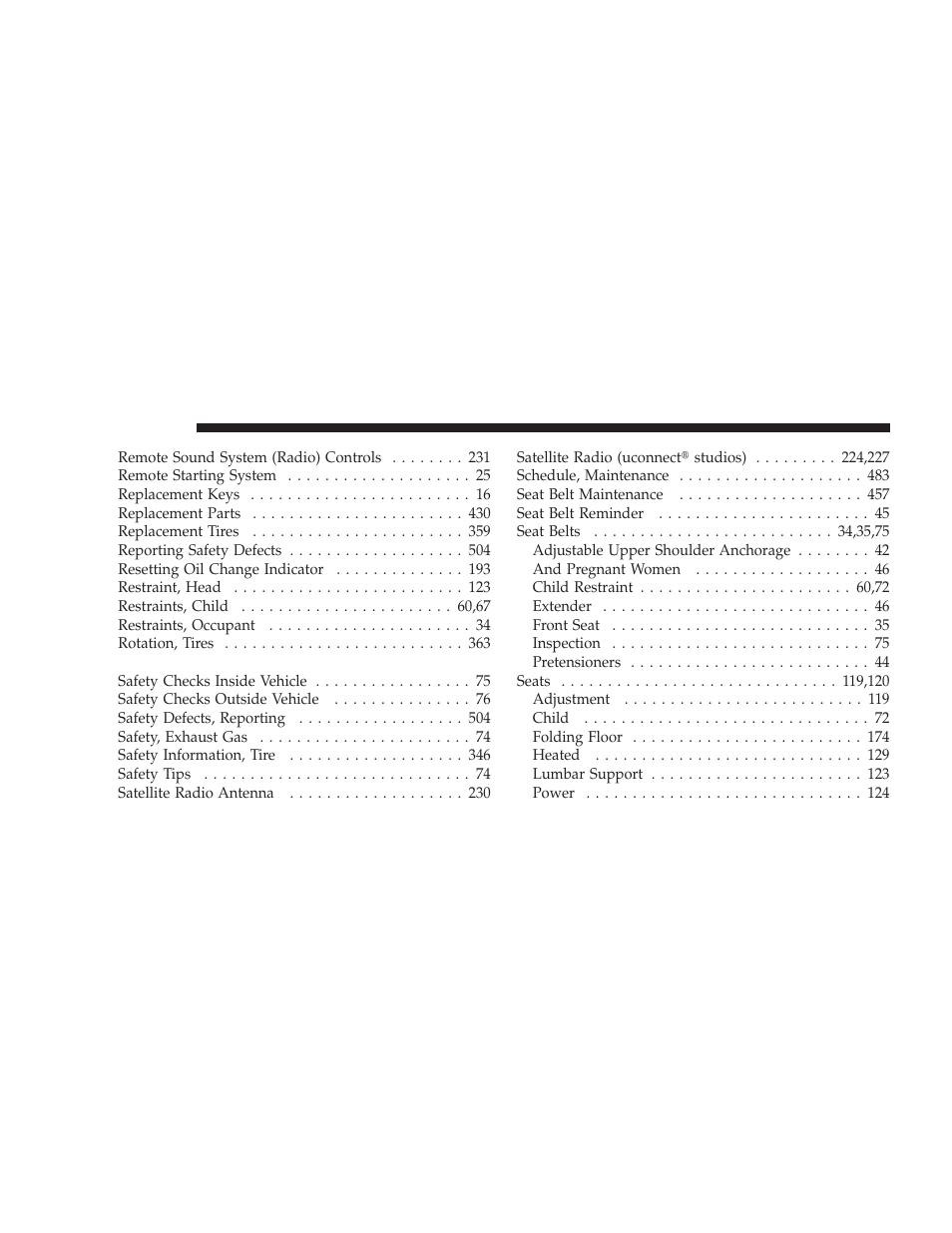 Dodge 2009 Ram User Manual | Page 524 / 532