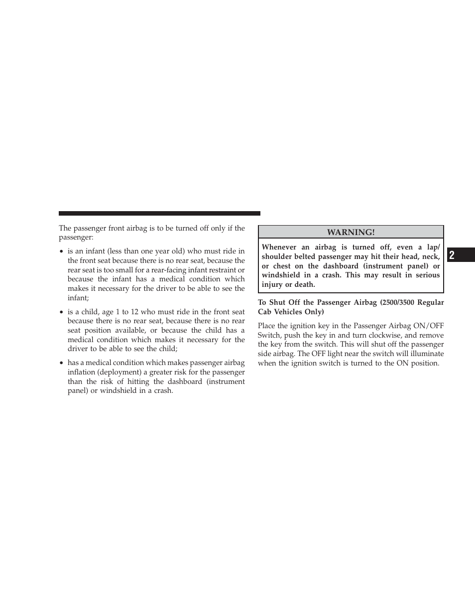 Dodge 2009 Ram User Manual | Page 57 / 532