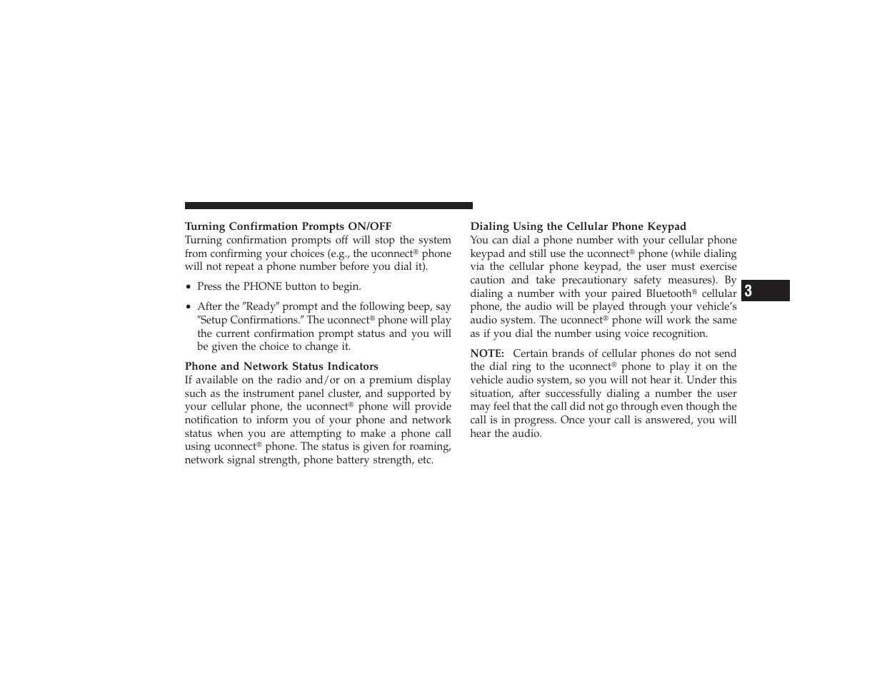 Dodge 2009 Ram 3500 User Manual | Page 105 / 532