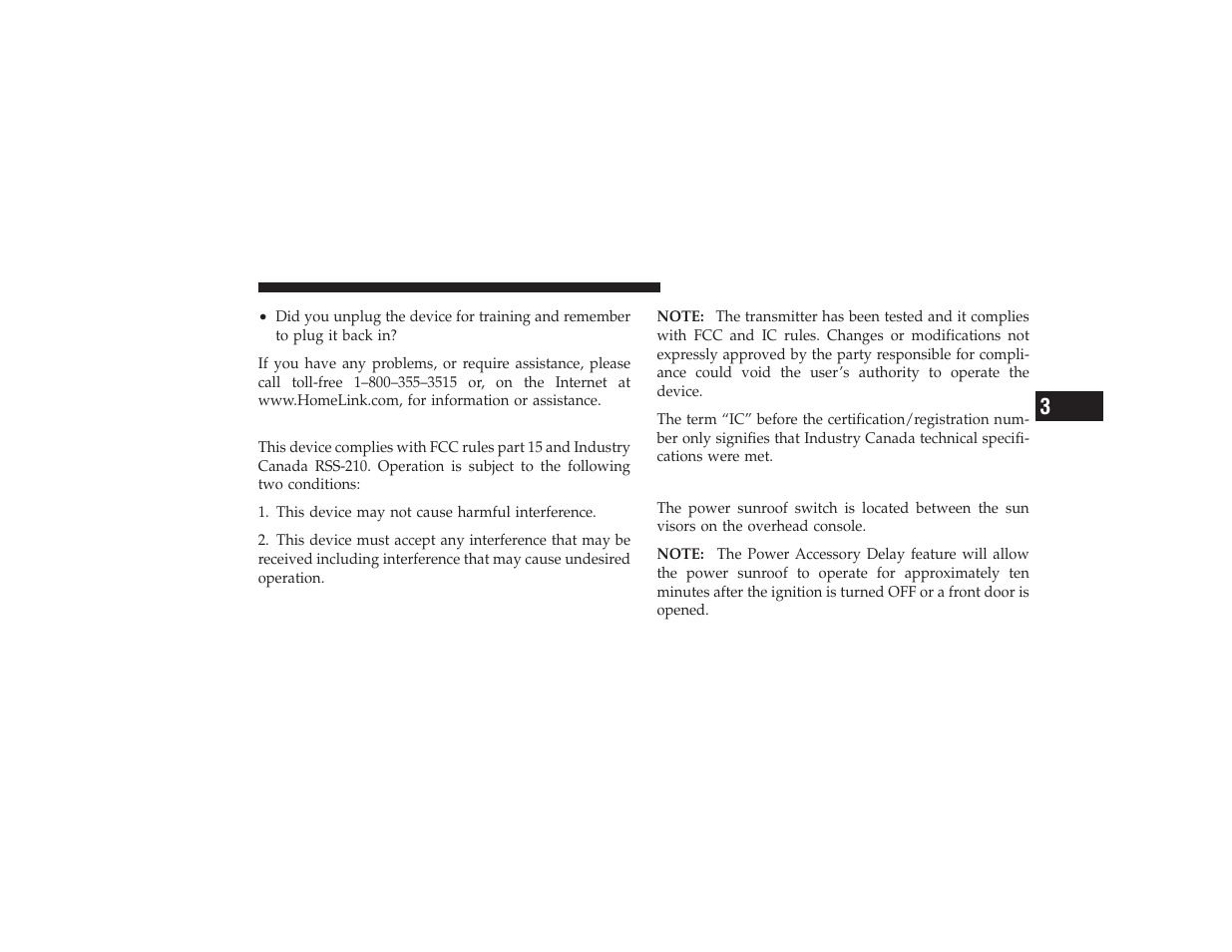 General information, Power sunroof - if equipped, Power sunroof — if equipped | Dodge 2009 Ram 3500 User Manual | Page 161 / 532