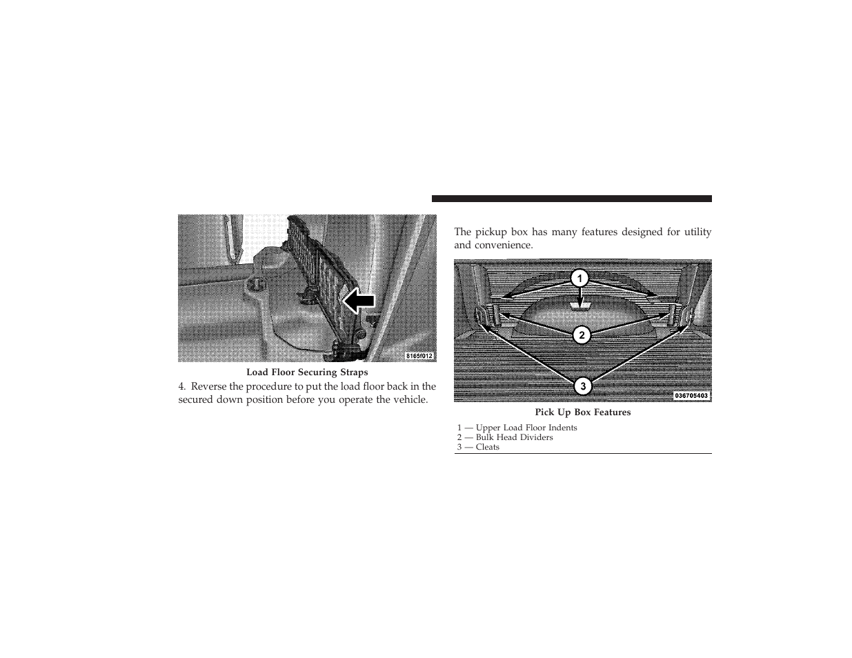Pickup box | Dodge 2009 Ram 3500 User Manual | Page 178 / 532