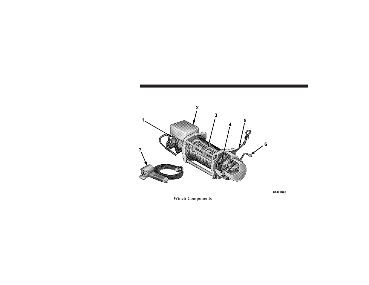 Understanding the features of your winch, Understanding the features of your, Winch | Dodge 2009 Ram 3500 User Manual | Page 312 / 532