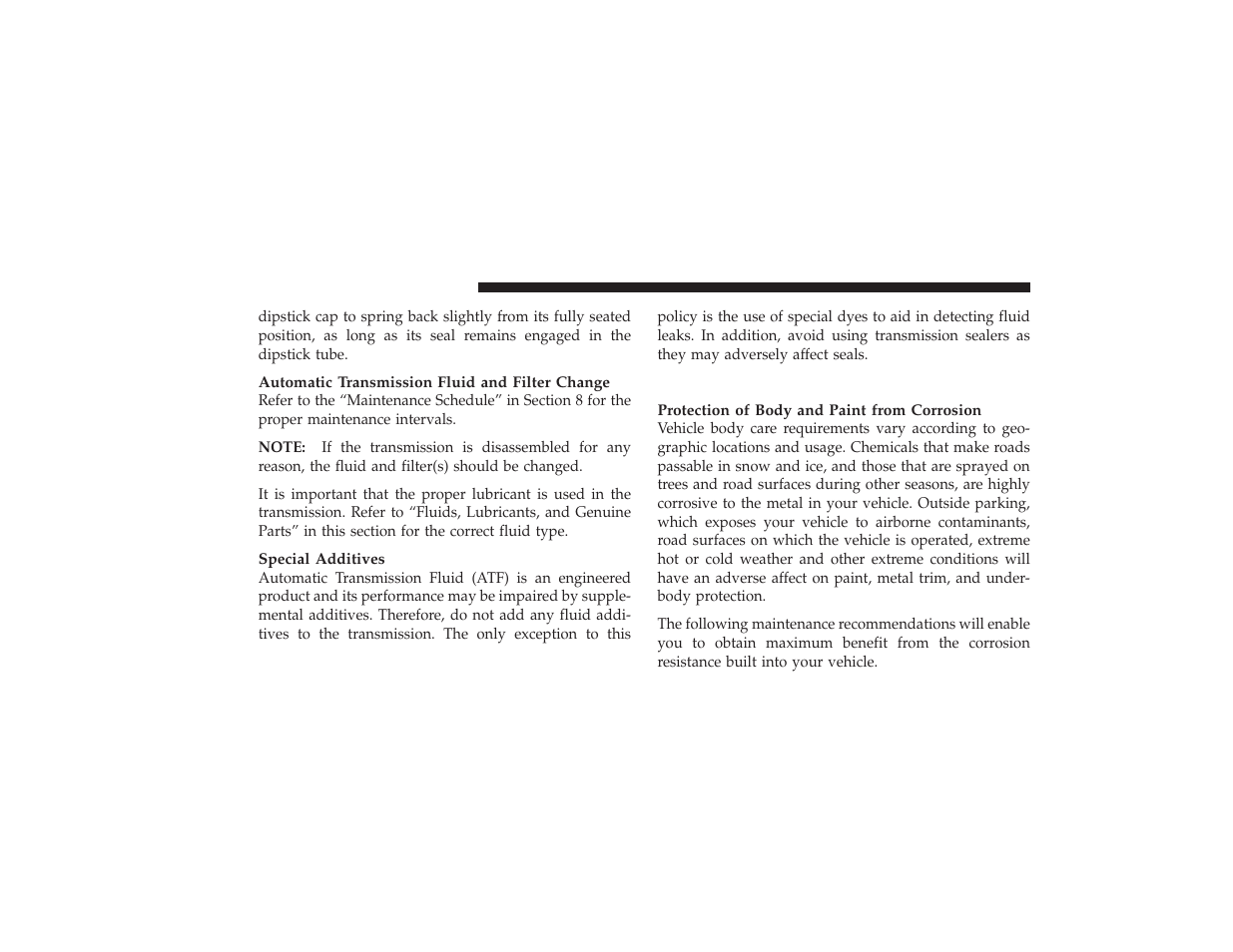 Appearance care and protection from corrosion, Appearance care and protection from, Corrosion | Dodge 2009 Ram 3500 User Manual | Page 454 / 532