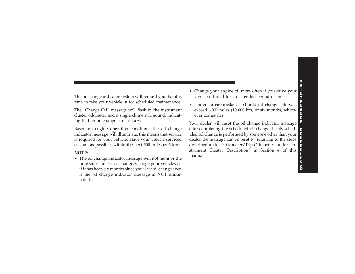Maintenance schedule | Dodge 2009 Ram 3500 User Manual | Page 485 / 532