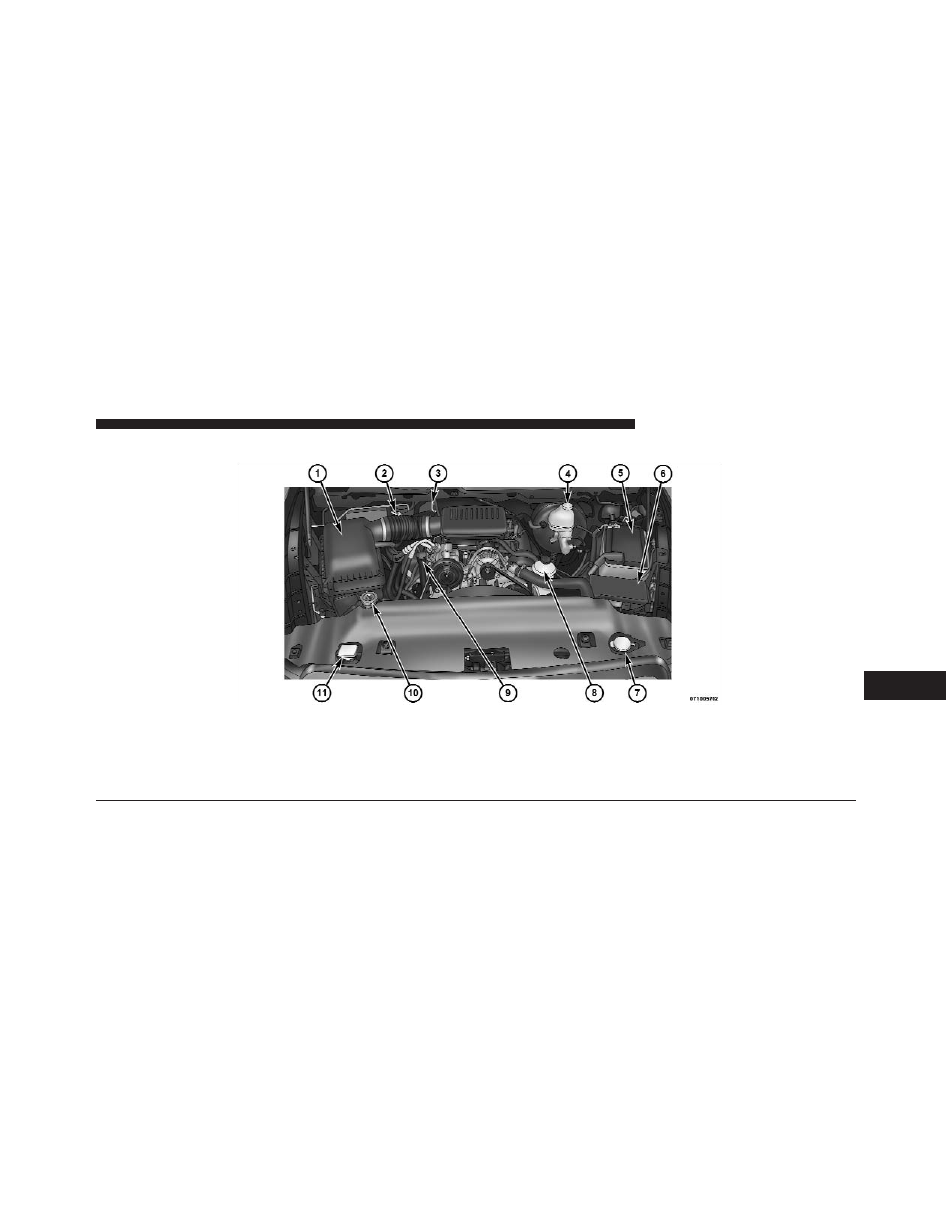 Engine compartment- 3.7l, Engine compartment— 3.7l | Dodge 2009 Ram 1500 User Manual | Page 443 / 543