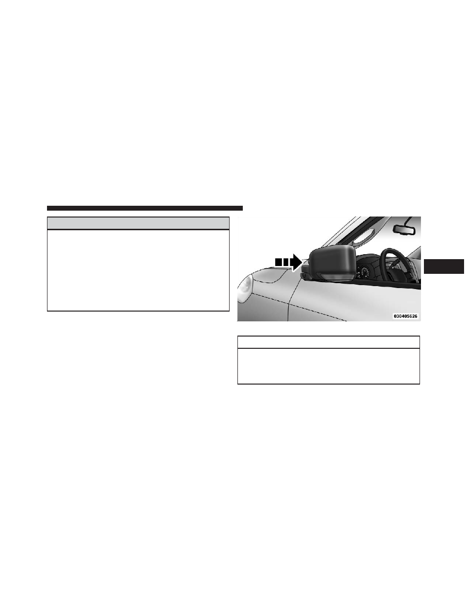 Outside mirrors folding feature | Dodge 2009 Ram 1500 User Manual | Page 97 / 543