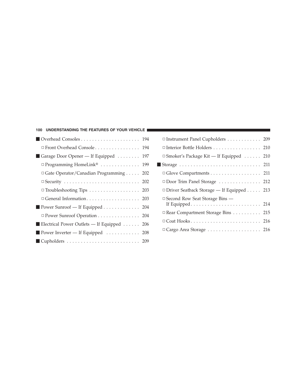 Dodge 2009 Caravan User Manual | Page 102 / 534