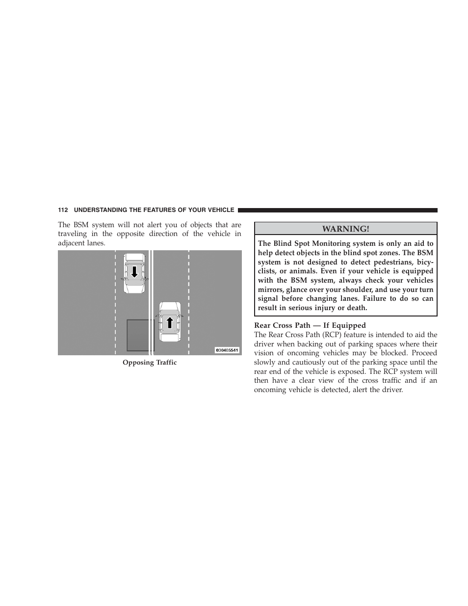 Dodge 2009 Caravan User Manual | Page 114 / 534