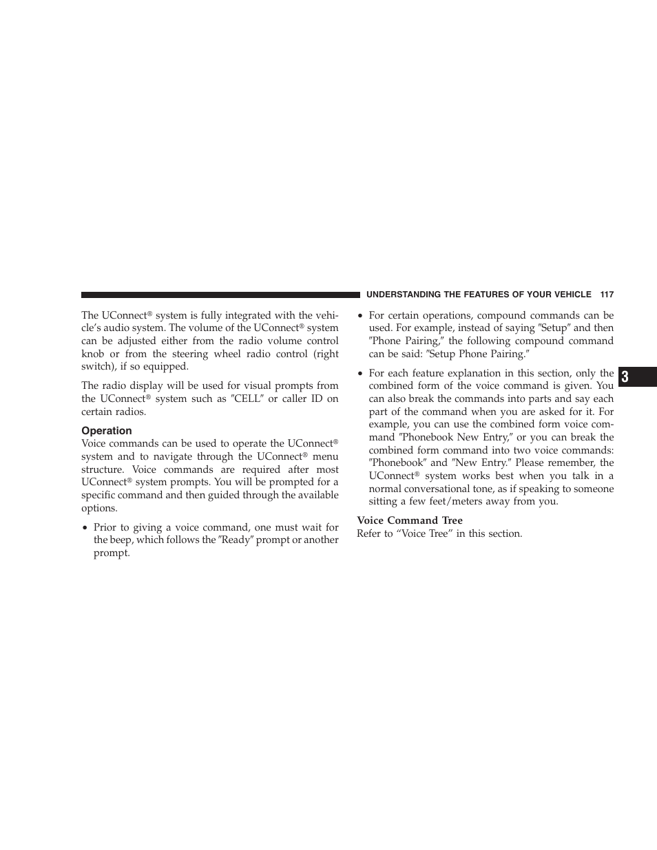 Operation | Dodge 2009 Caravan User Manual | Page 119 / 534