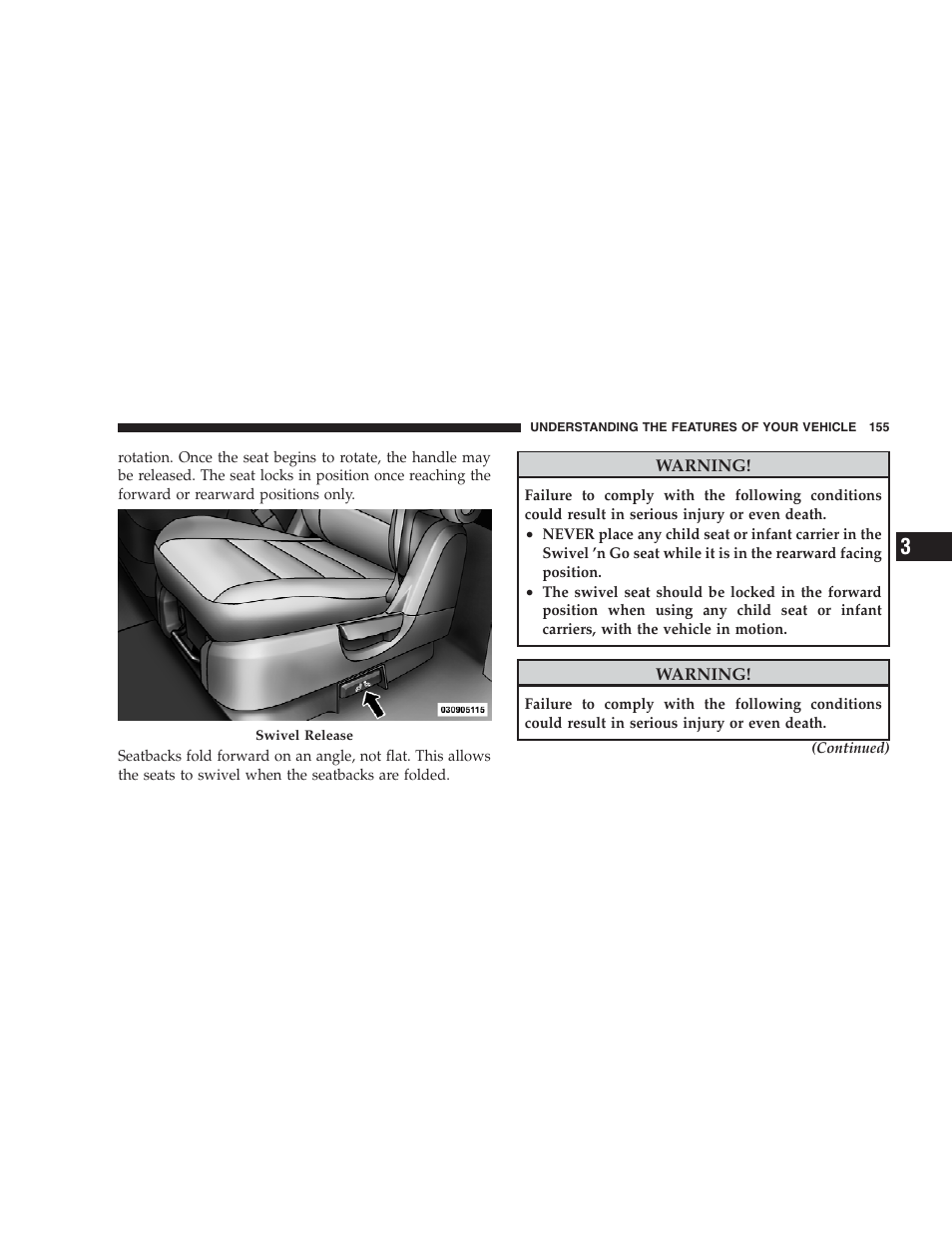 Dodge 2009 Caravan User Manual | Page 157 / 534