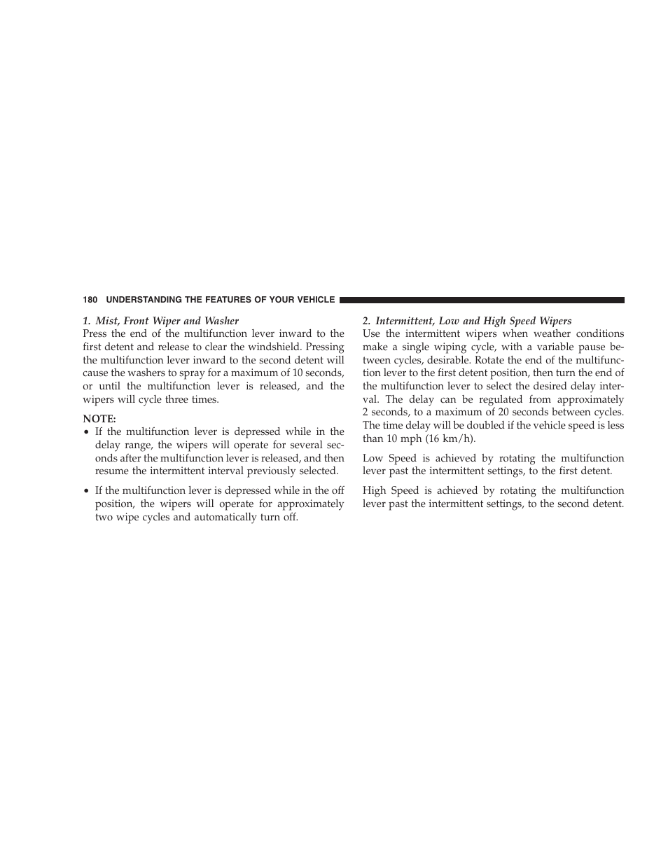 Dodge 2009 Caravan User Manual | Page 182 / 534