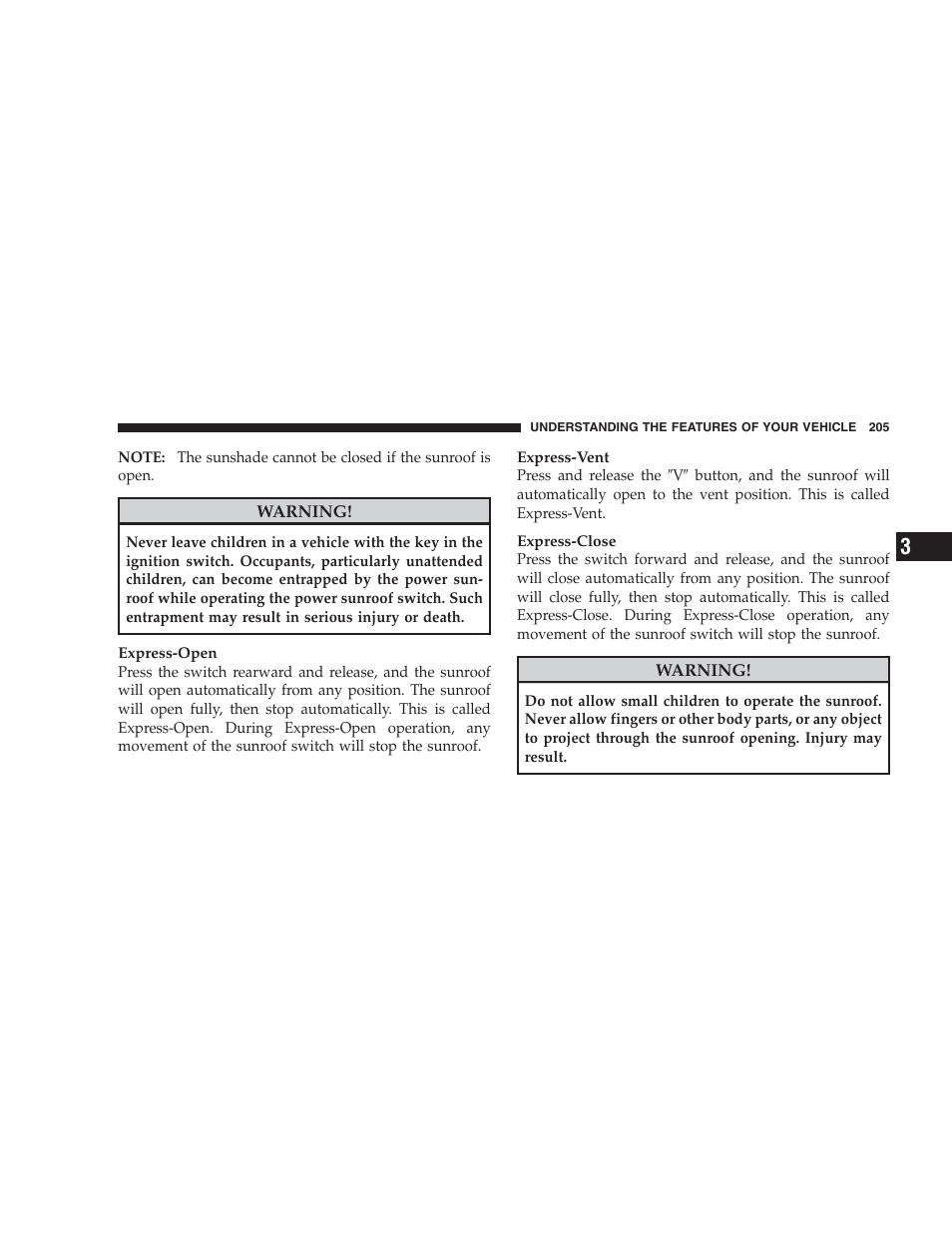 Dodge 2009 Caravan User Manual | Page 207 / 534