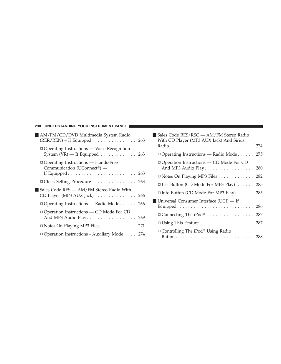 Dodge 2009 Caravan User Manual | Page 232 / 534