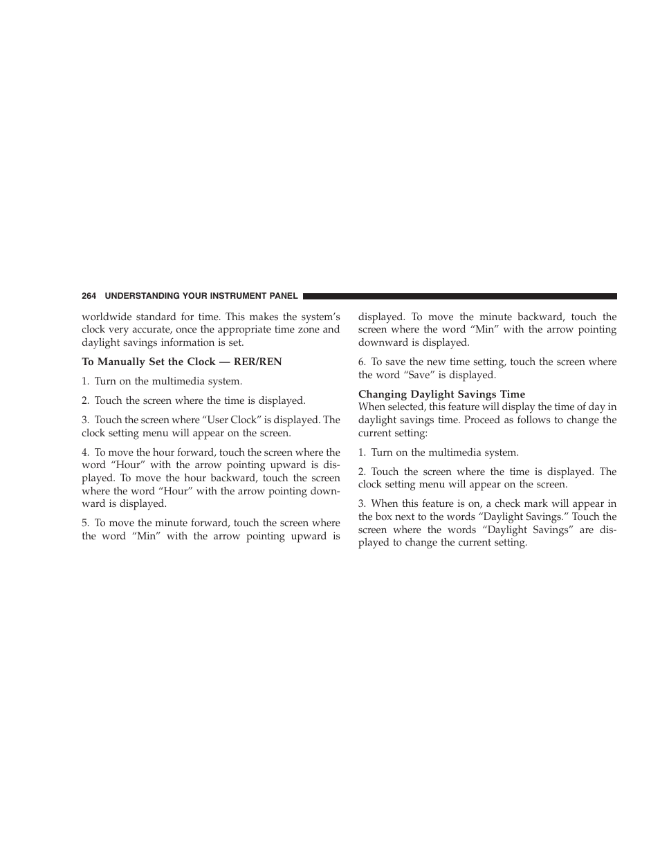 Dodge 2009 Caravan User Manual | Page 266 / 534