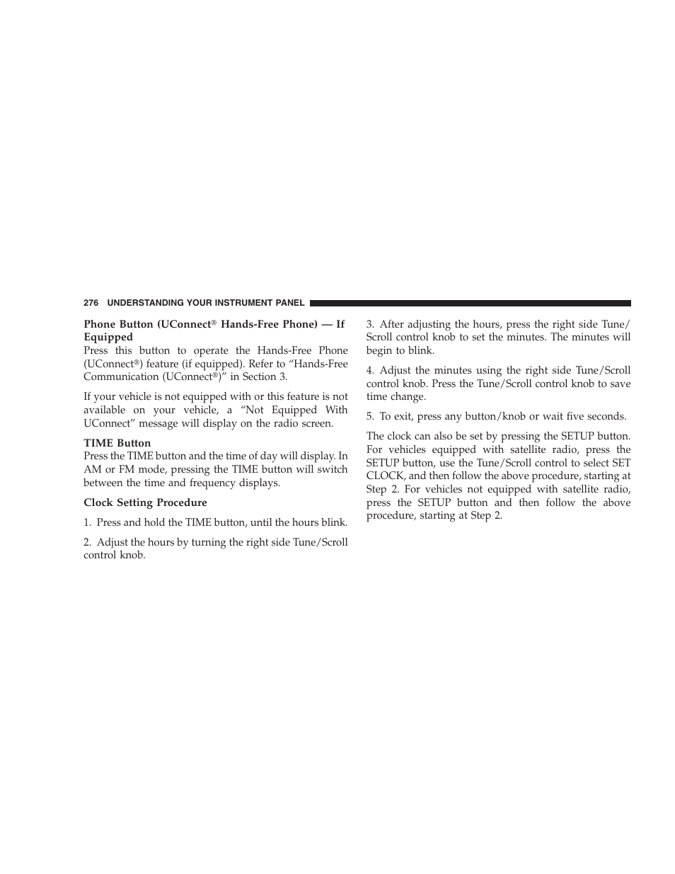 Dodge 2009 Caravan User Manual | Page 278 / 534