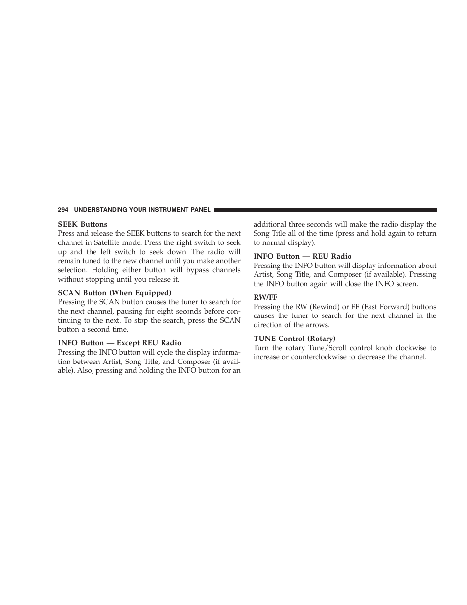 Dodge 2009 Caravan User Manual | Page 296 / 534