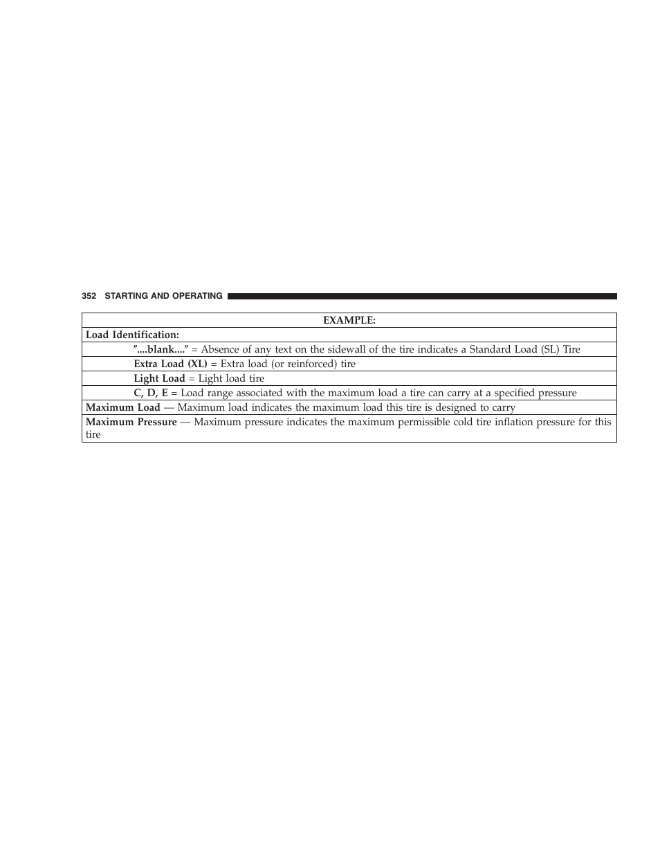 Dodge 2009 Caravan User Manual | Page 354 / 534